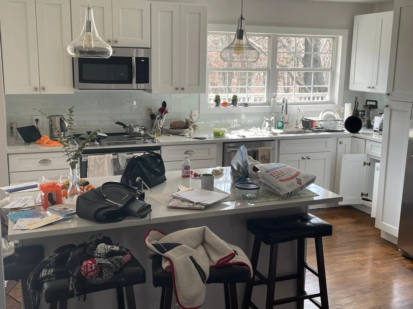 Kitchen Deep Clean: before our cleaning